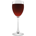 赤ワインのアイコン素材128×128
